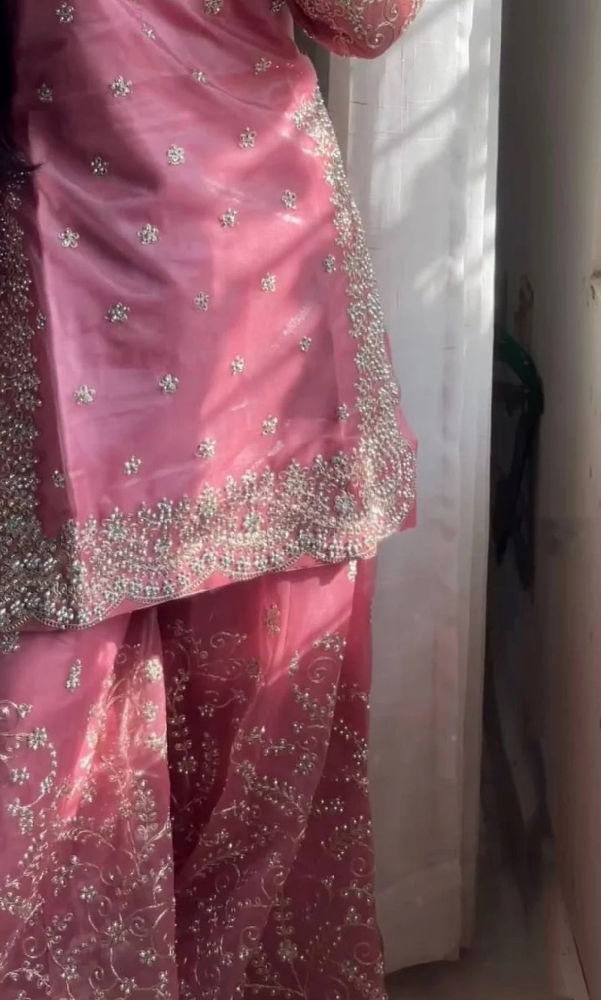 Premium Pink Embroidered Kurti Set with Dupatta | Party Wear Ethnic Suit for Women